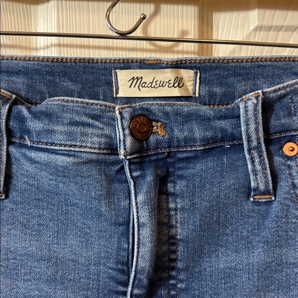 Madewell Women's Medium Blue Boot-Cut Jeans - Picture 2 of 7